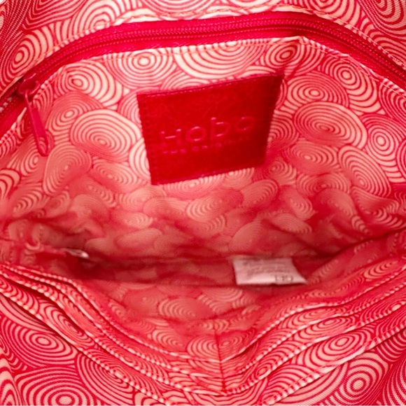 HOBO International Convertible Crossbody Shoulder Bag Hot Pink - Picture 5 of 6